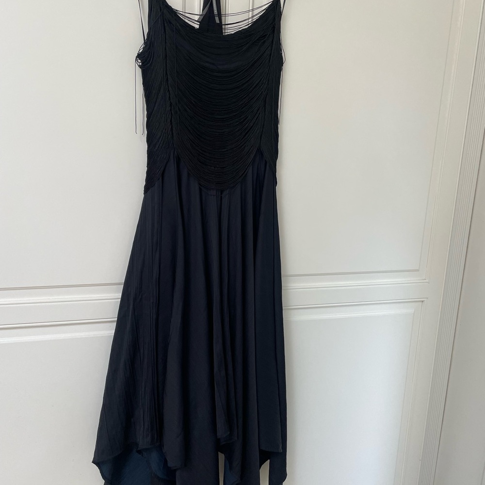 Black cocktail dress